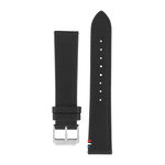 Bracelet de montre cuir noir piqué - vue 1