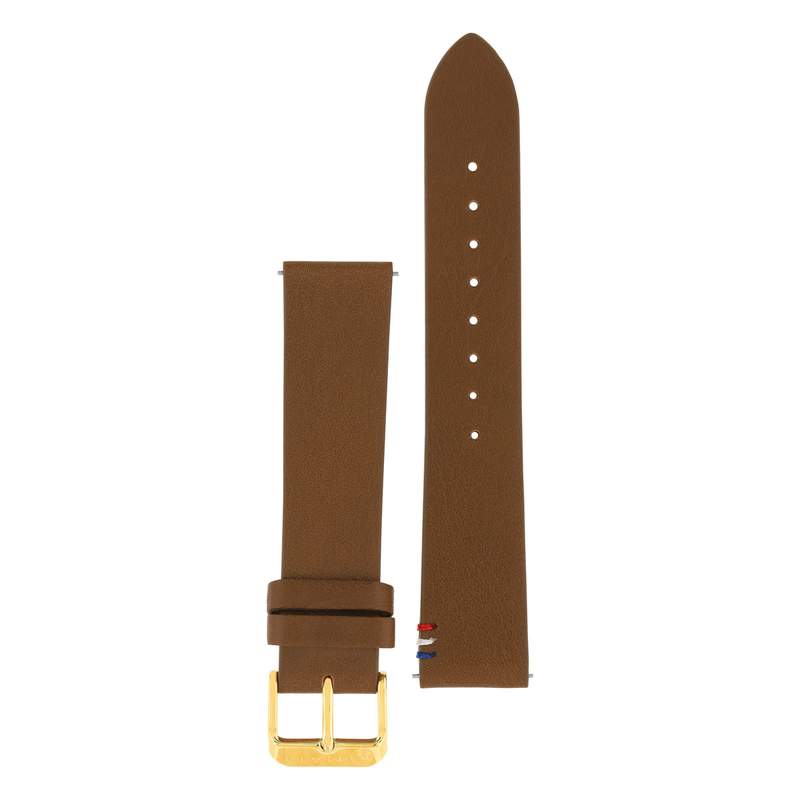 Bracelet de montre cuir marron - vue 1