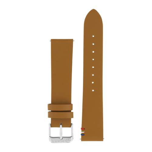 Bracelet de montre cuir marron clair