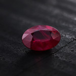 RUBIS ovale 1.27 ct. - vue D3