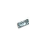 Aigue marine rectangle 3,89 ct - vue 1