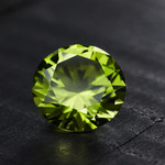 Peridot 2,94 ct - vue D1