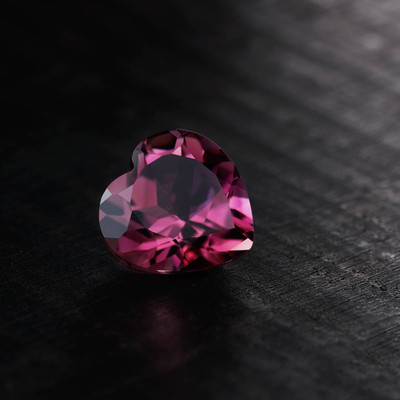 Tourmaline rose - vue 1
