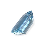 AIGUE-MARINE rectangle pans coupés 10.44 ct. - vue 3