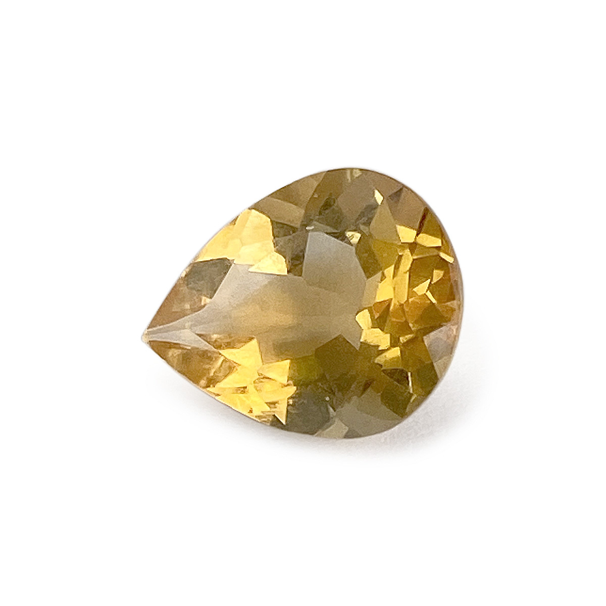 CITRINE poire 2.17 ct.