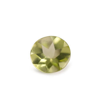 PERIDOT rond 0,75 ct.
