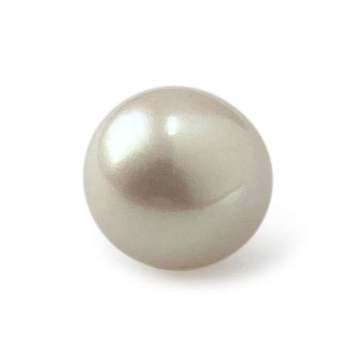 2-hole cultured pearl from China