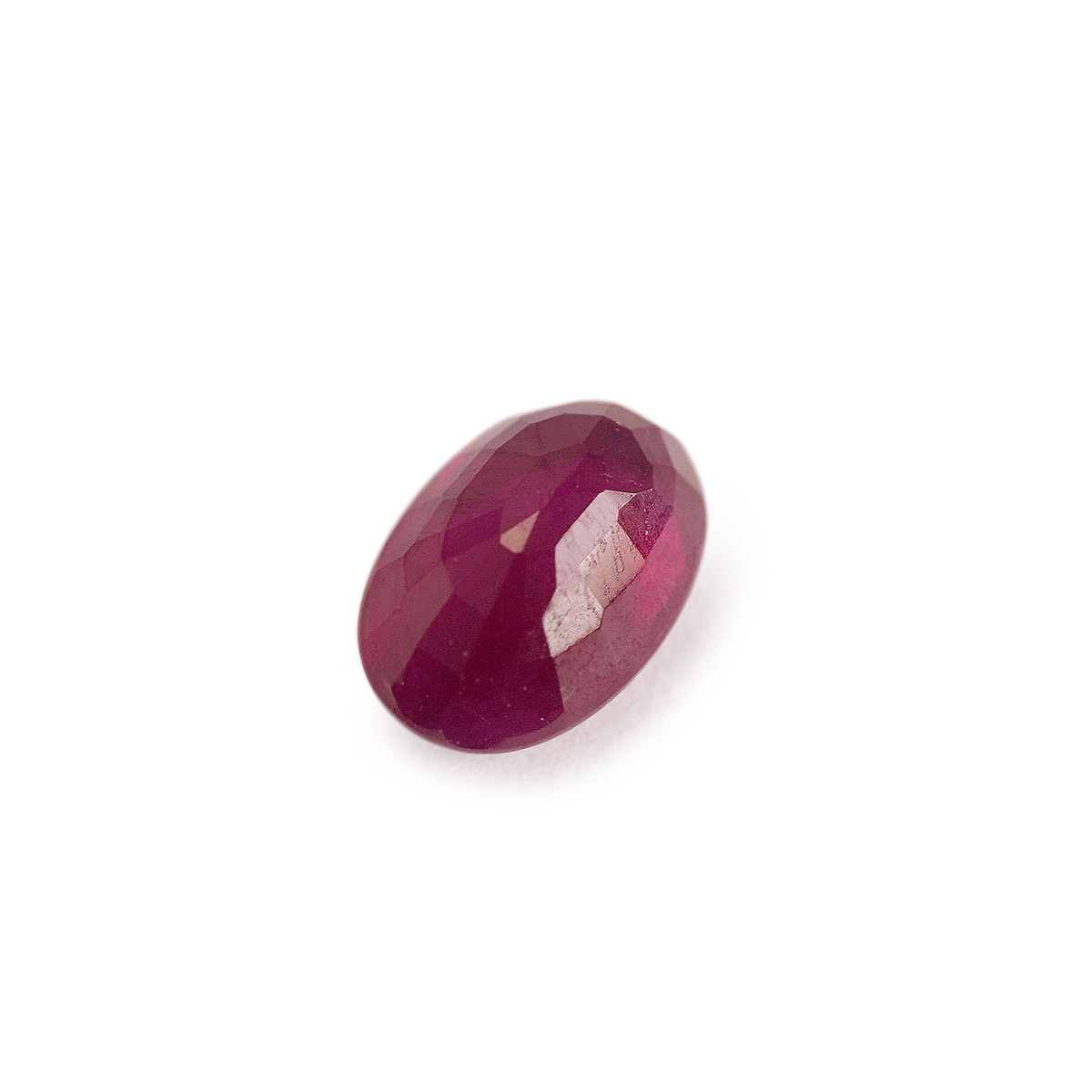 RUBIS rouge ovale 0.70 ct. - vue 2