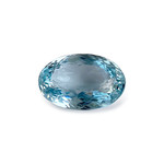 AIGUE-MARINE ovale 14.54 ct. - vue 1
