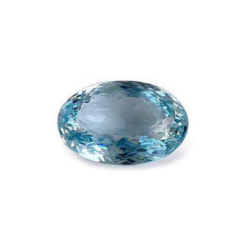 Oval aquamarine, 14.54 ct.
