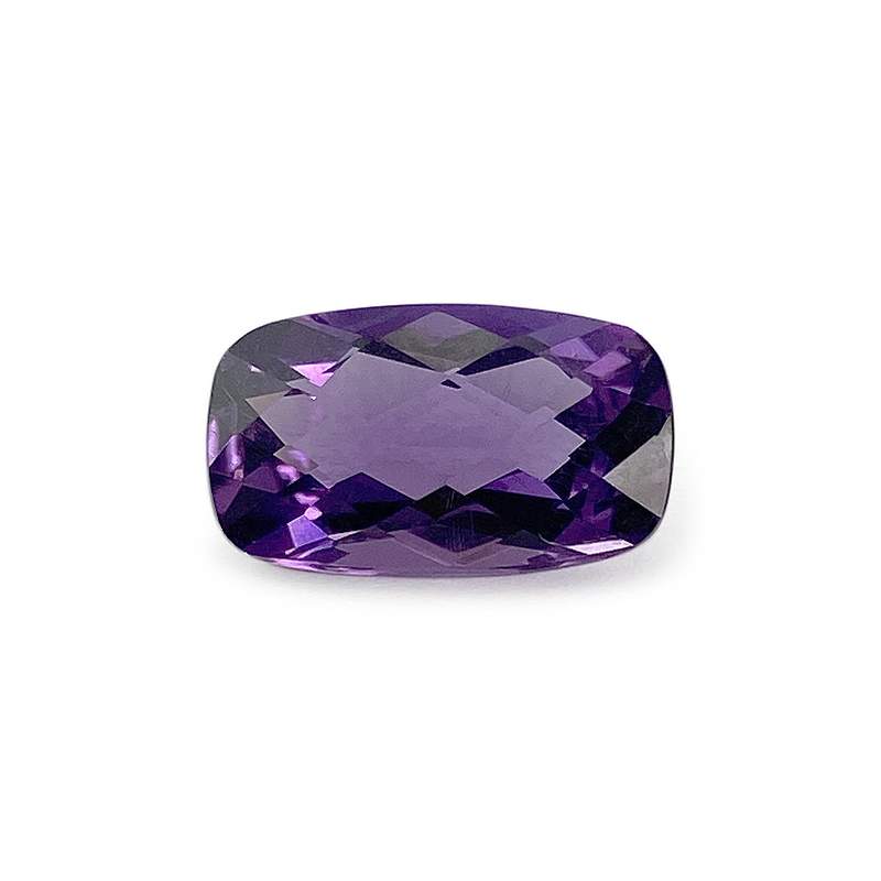 AMETHYSTE rectangle pans coupés 2.71 ct. - vue 1