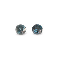 DIAMANTS BLEUS TRAITES 0.16 ct.