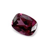 GRENAT RHODOLITE rectangle pans coupés 3.58 ct. - vue V1