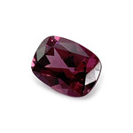 GRENAT RHODOLITE rectangle pans coupés 3.58 ct. - vue 1