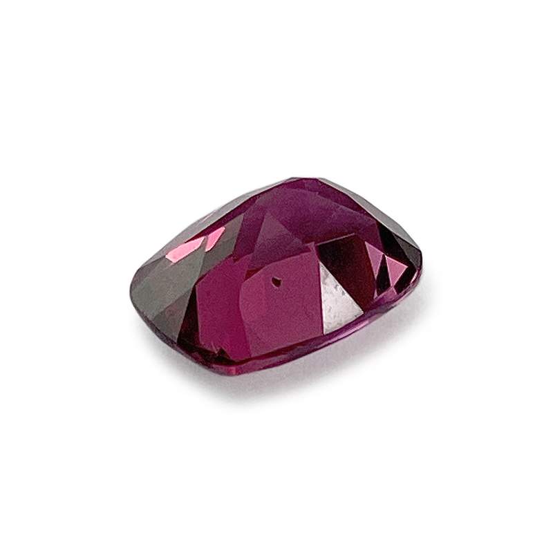 GRENAT RHODOLITE rectangle pans coupés 3.58 ct. - vue 2