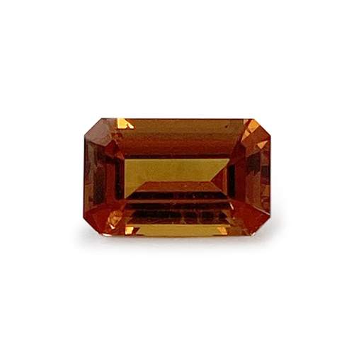 HESSIETGRANAAT, rechthoekig met afgeschuinde hoeken, 1,08 ct.