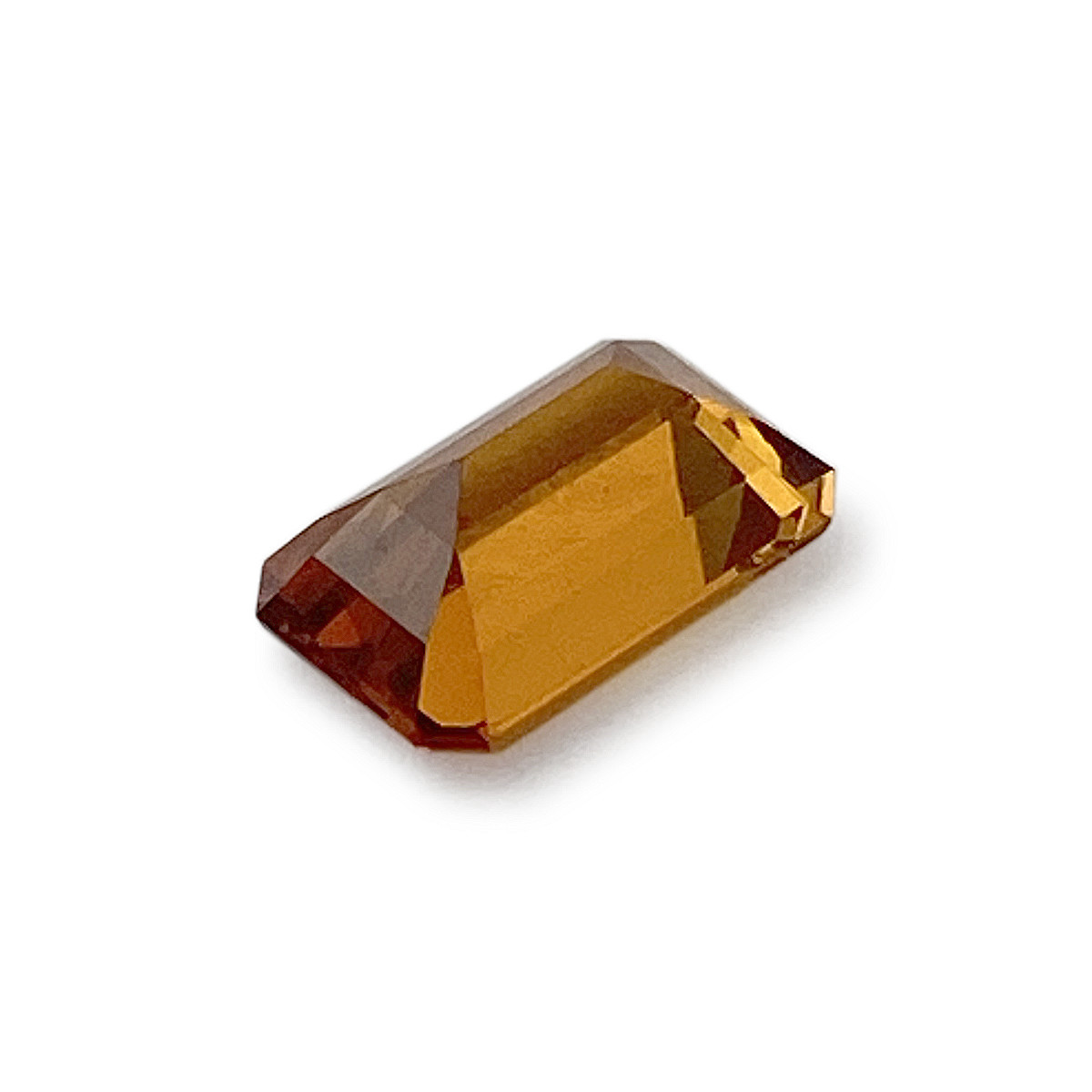 GRENAT HESSINITE rectangle pans coupés 1.08 ct. - vue 2