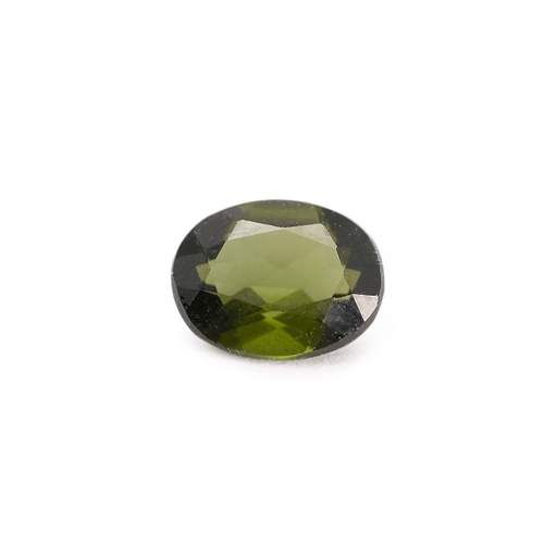 Oval tourmaline, 0.31 carats.