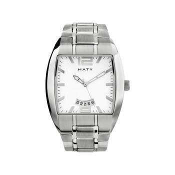 Herenhorloge met stalen armband