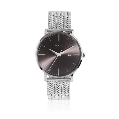Stalen herenhorloge