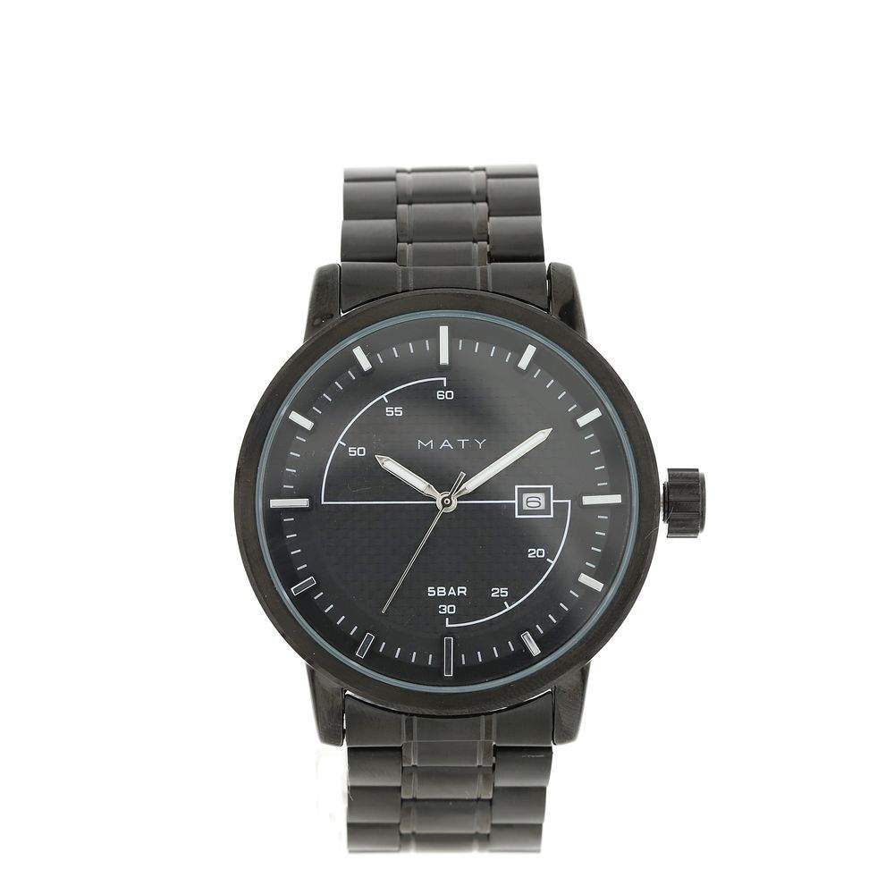 Montre revêtement noir - vue 1