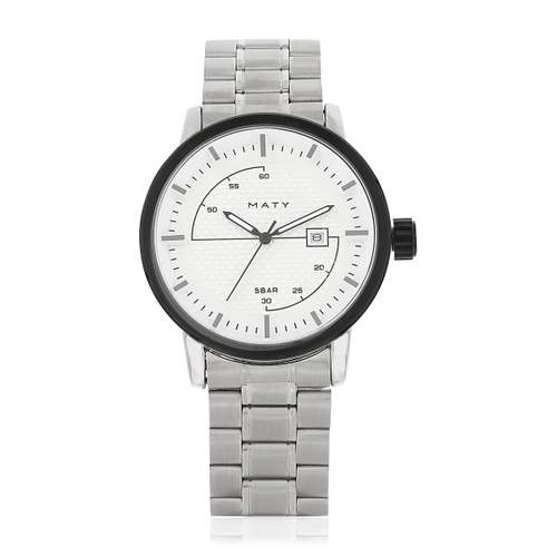 Montre chromée