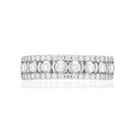 Bague MATY Or 750 blanc Diamants blancs - vue 3