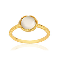 Bague MATY Dorée Quartz