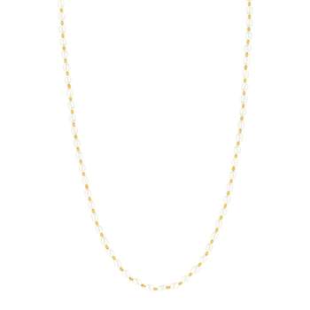 375 gold set with Chinese cultured pearls: necklace and bracelet