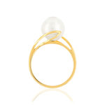 Bague MATY Or 375 jaune Perle de culture de Chine - vue 2