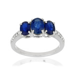 Bague MATY Ors 750 Saphirs et Diamants - vue 1