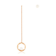 Boucles d'oreilles MATY Plaqué or rose perle