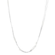 Collier Multi rangs MATY Argent 925 40 cm