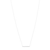 Collier MATY Argent 925 Zirconia 45 cm