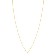 Collier MATY plaqué or Zirconias