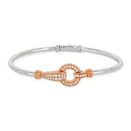 Bracelet rigide MATY Argent 925 Zirconias