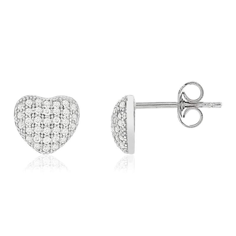 Boucles d'oreilles MATY Argent 925 Zirconia - vue 1