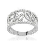 Bague MATY Argent 925 Zirconia - vue 1
