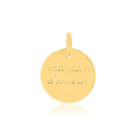 Médaille MATY Plaqué or - vue 1