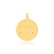 Médaille MATY Plaqué or