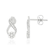 Boucles d'oreilles MATY Argent 925 Zirconia