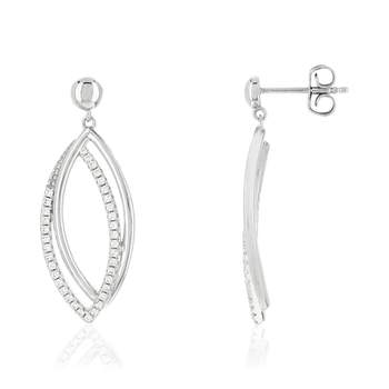 MATY Earrings 925 Silver Zirconia