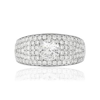 MATY Ring 925 Sterling Zilver Zirkonia
