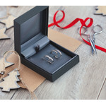 Boucles d'oreilles argent 925 zirconias - vue D3