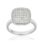 Bague MATY Argent 925 Zirconia - vue 1