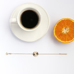 Bracelet souple MATY Plaqué or Zirconias 17 cm - vue D3