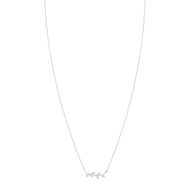 Collier MATY Argent 925 Zirconia 40 cm