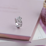 Bague argent 925 papillons et feuilles zicornias - vue D3