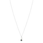 Collier argent 925 perles de culture de Tahiti et de Chine 45 cm - vue 1