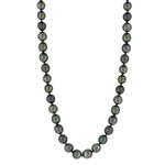 Collier or 750 jaune perles de culture de Tahiti 45 cm - vue 1